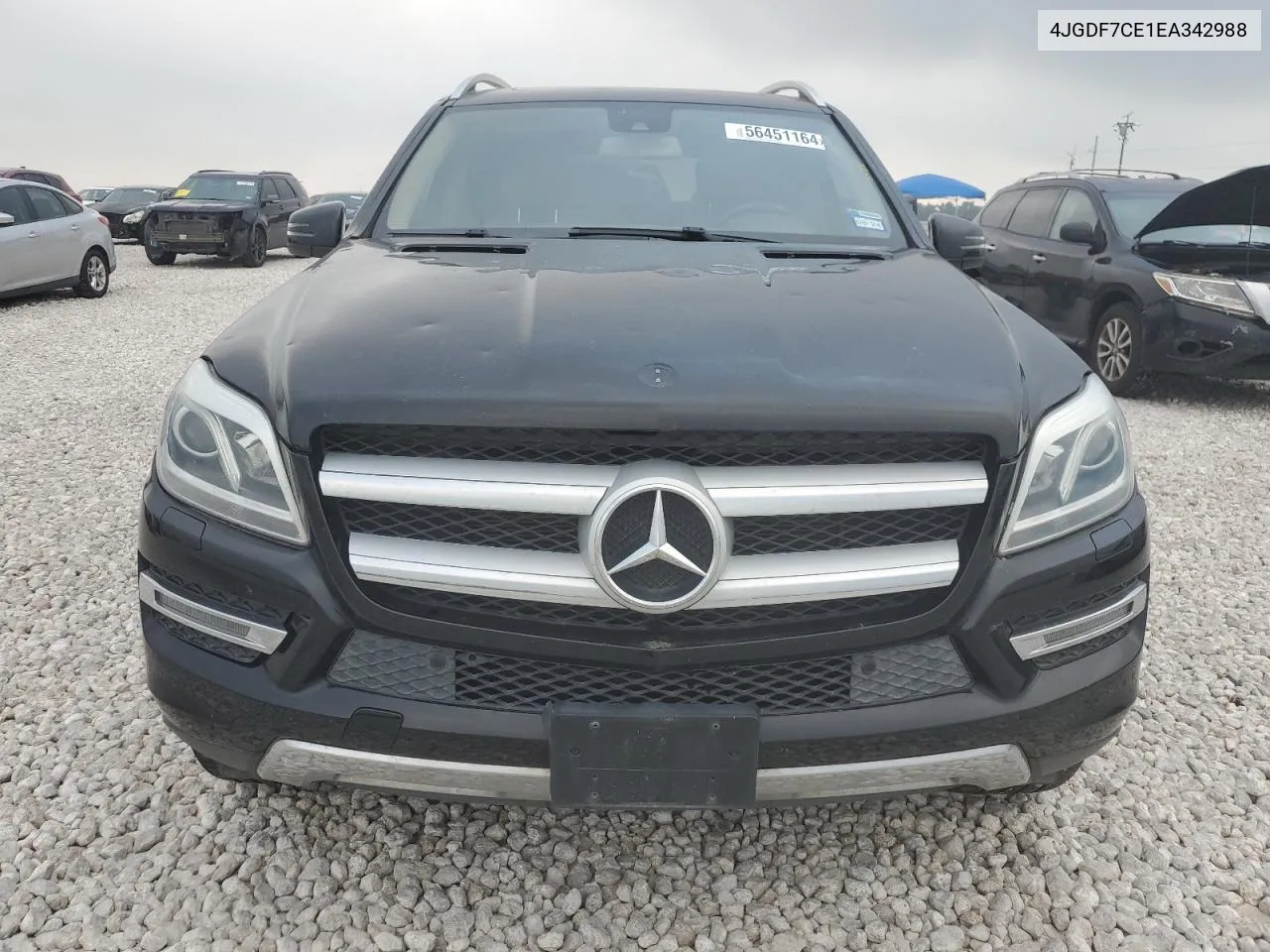 2014 Mercedes-Benz Gl 450 4Matic VIN: 4JGDF7CE1EA342988 Lot: 56451164