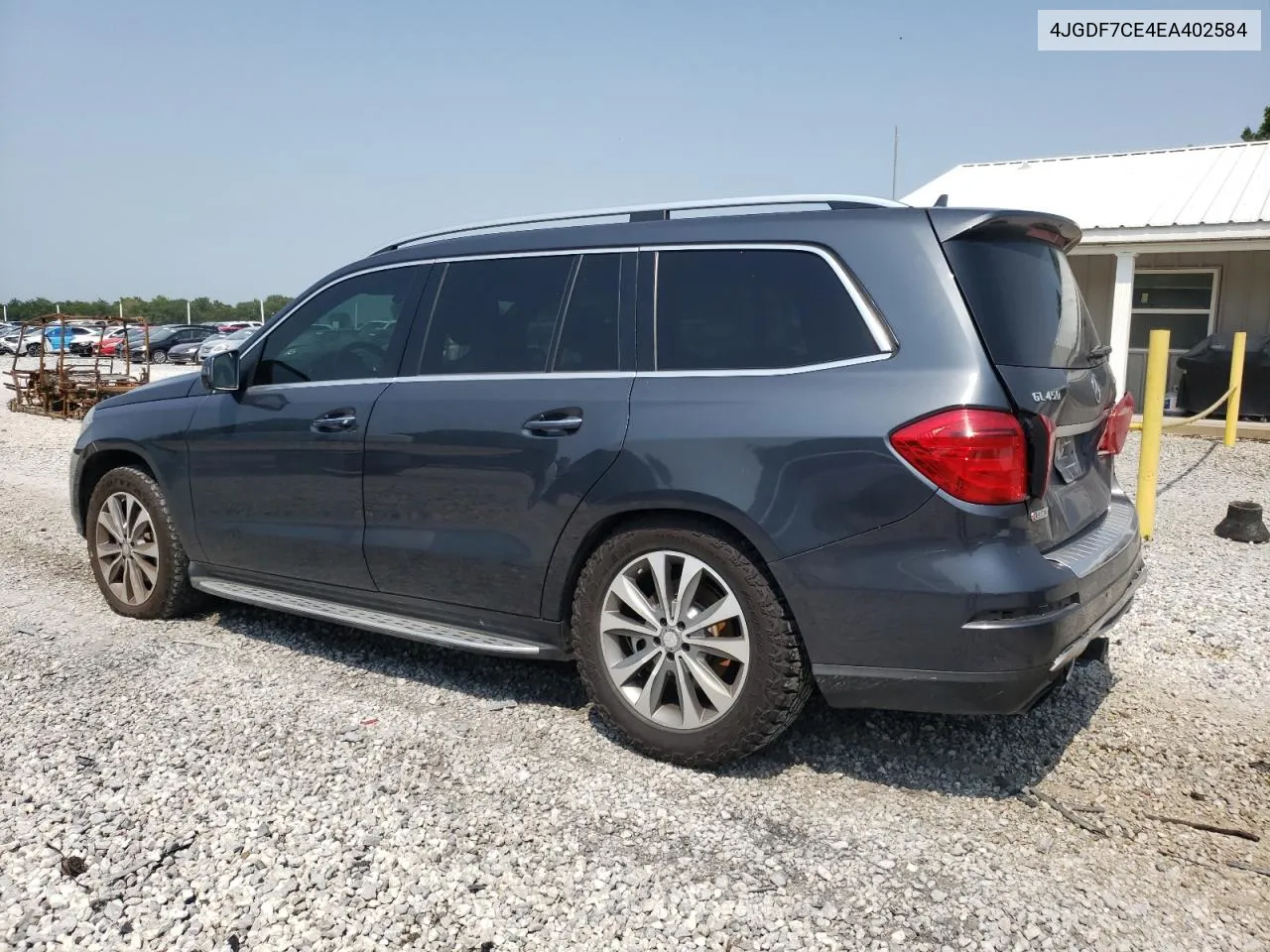 2014 Mercedes-Benz Gl 450 4Matic VIN: 4JGDF7CE4EA402584 Lot: 58255594