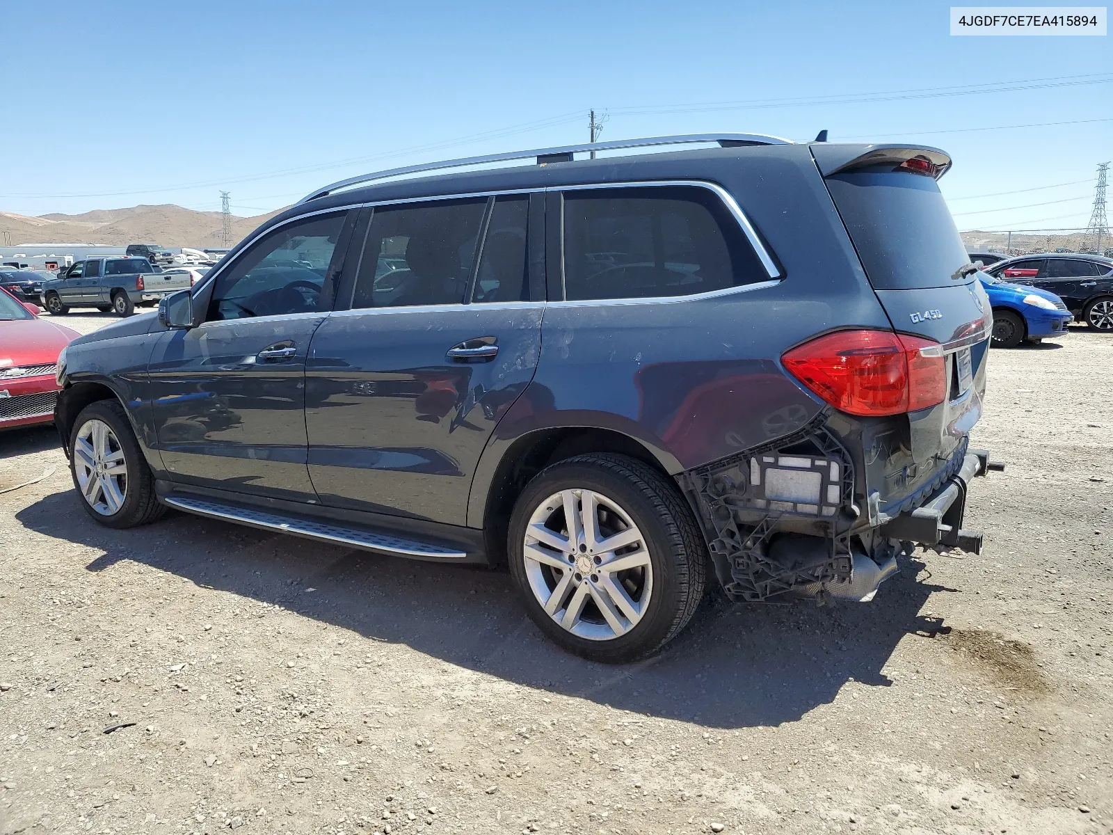 2014 Mercedes-Benz Gl 450 4Matic VIN: 4JGDF7CE7EA415894 Lot: 61703624