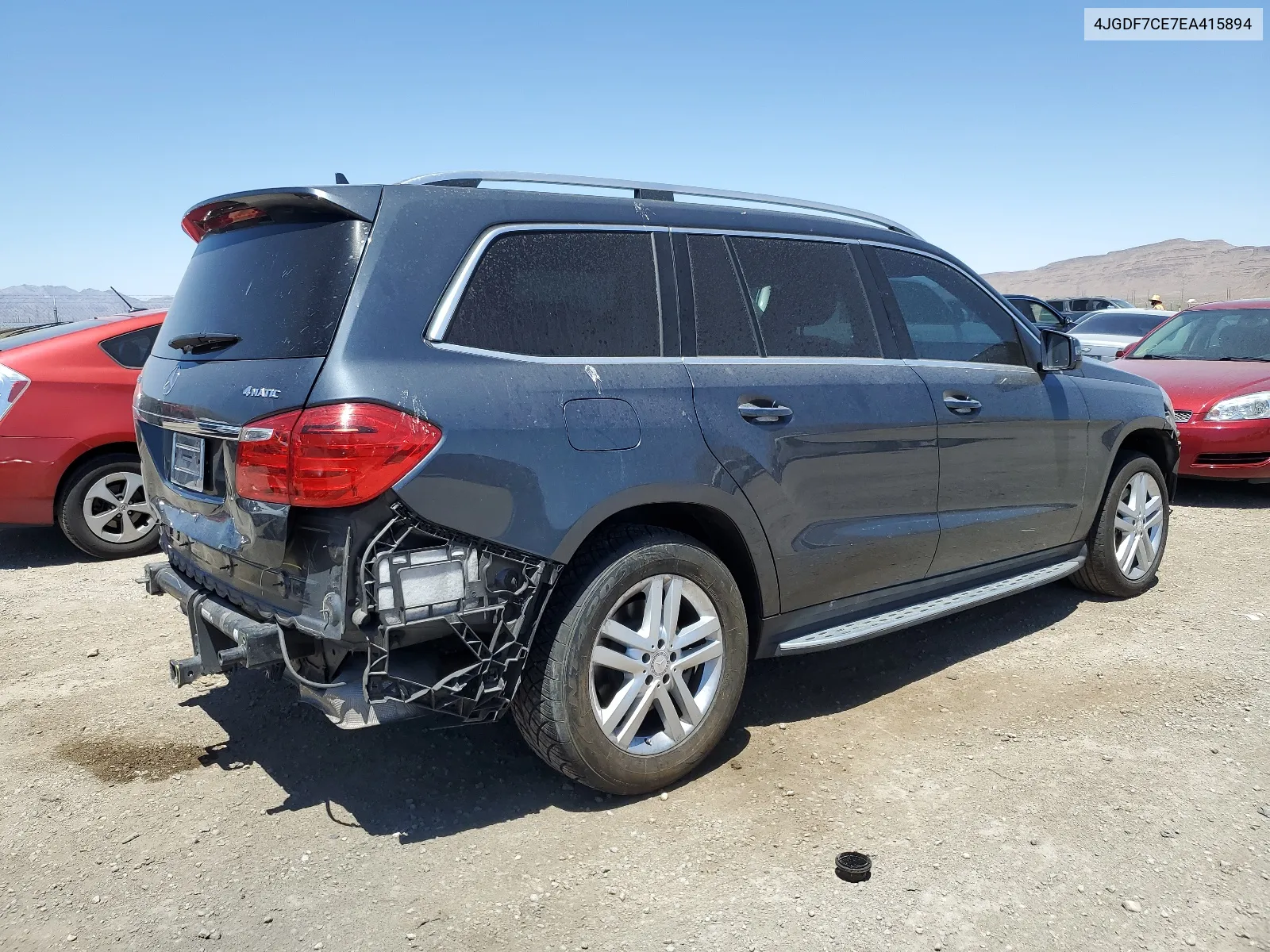 2014 Mercedes-Benz Gl 450 4Matic VIN: 4JGDF7CE7EA415894 Lot: 61703624