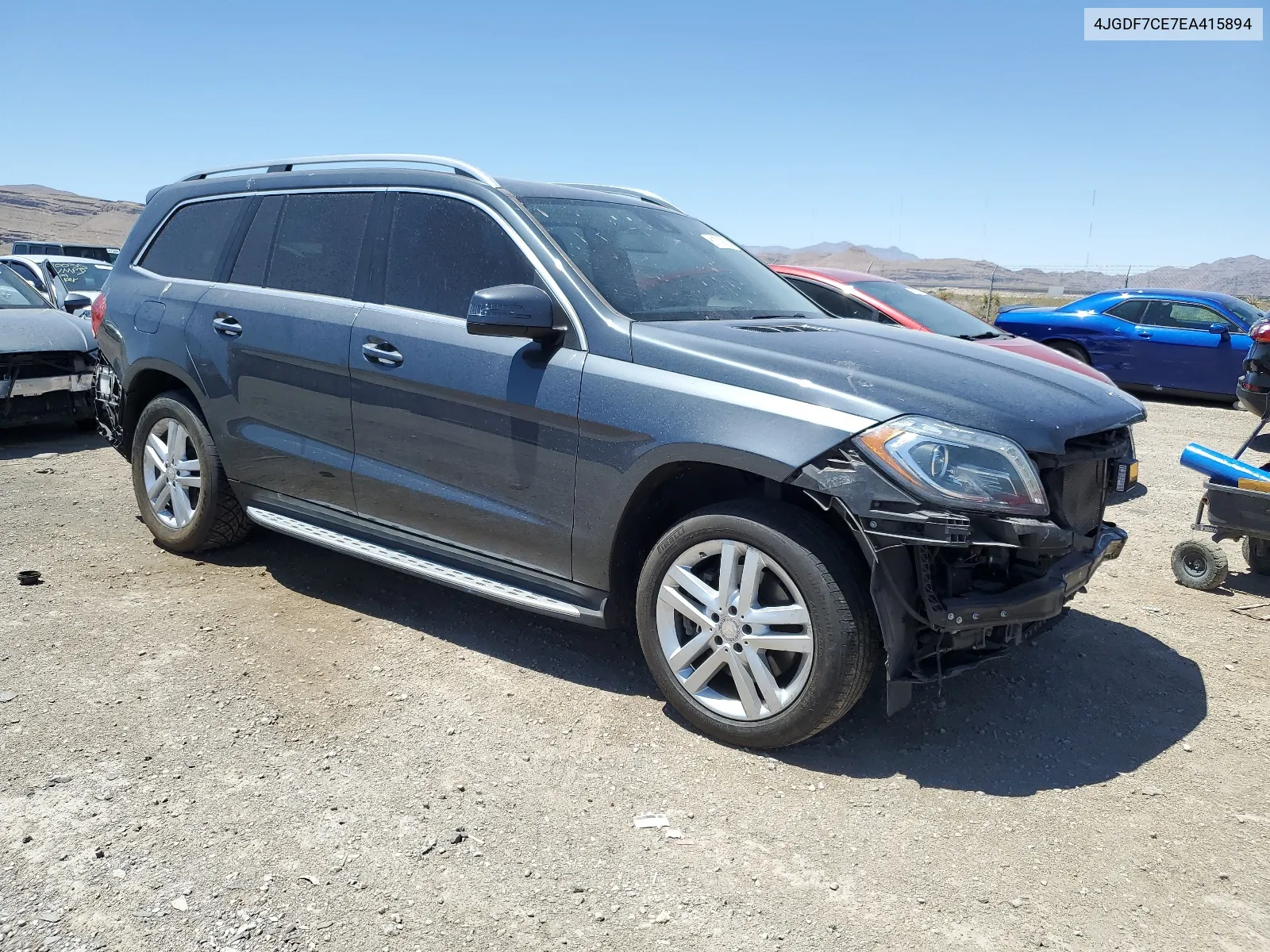 2014 Mercedes-Benz Gl 450 4Matic VIN: 4JGDF7CE7EA415894 Lot: 61703624