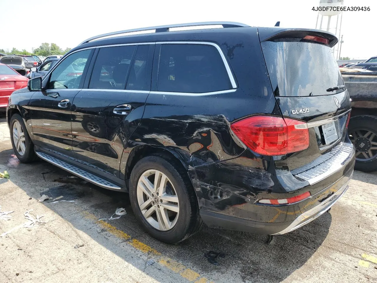 2014 Mercedes-Benz Gl 450 4Matic VIN: 4JGDF7CE6EA309436 Lot: 62308514