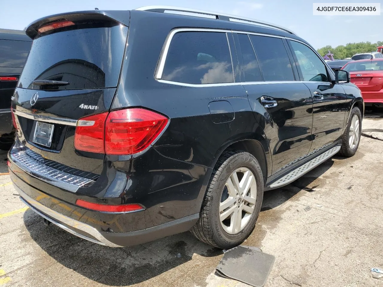 2014 Mercedes-Benz Gl 450 4Matic VIN: 4JGDF7CE6EA309436 Lot: 62308514