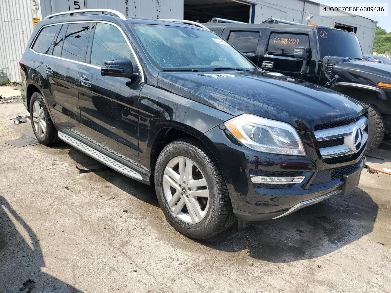 2014 Mercedes-Benz Gl 450 4Matic VIN: 4JGDF7CE6EA309436 Lot: 62308514