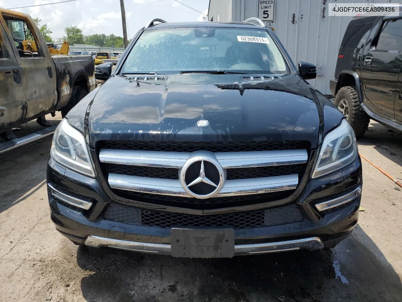 2014 Mercedes-Benz Gl 450 4Matic VIN: 4JGDF7CE6EA309436 Lot: 62308514