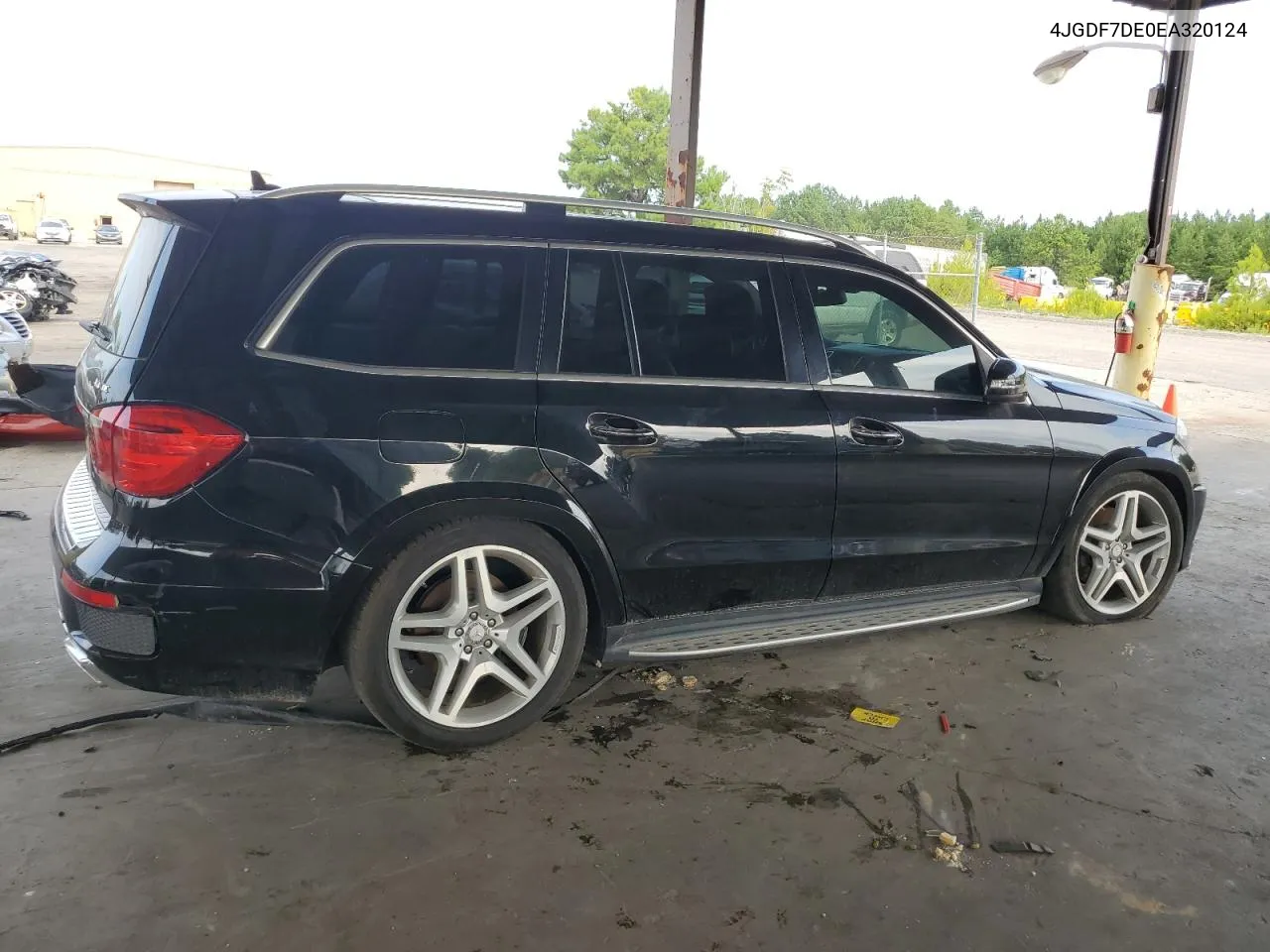 2014 Mercedes-Benz Gl 550 4Matic VIN: 4JGDF7DE0EA320124 Lot: 62852224