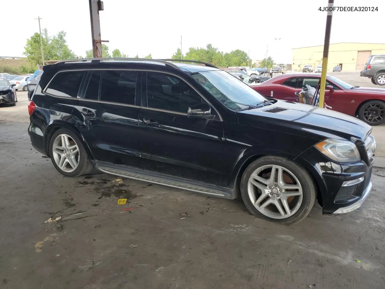 2014 Mercedes-Benz Gl 550 4Matic VIN: 4JGDF7DE0EA320124 Lot: 62852224