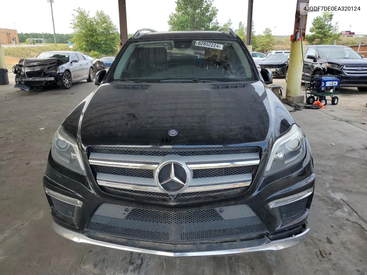 2014 Mercedes-Benz Gl 550 4Matic VIN: 4JGDF7DE0EA320124 Lot: 62852224