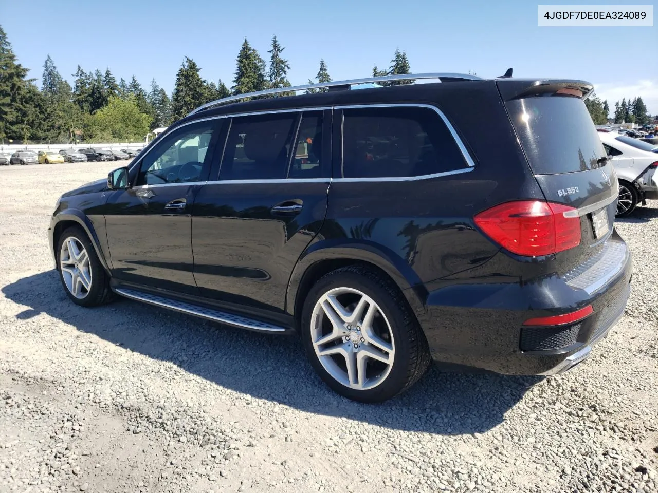 2014 Mercedes-Benz Gl 550 4Matic VIN: 4JGDF7DE0EA324089 Lot: 63392924