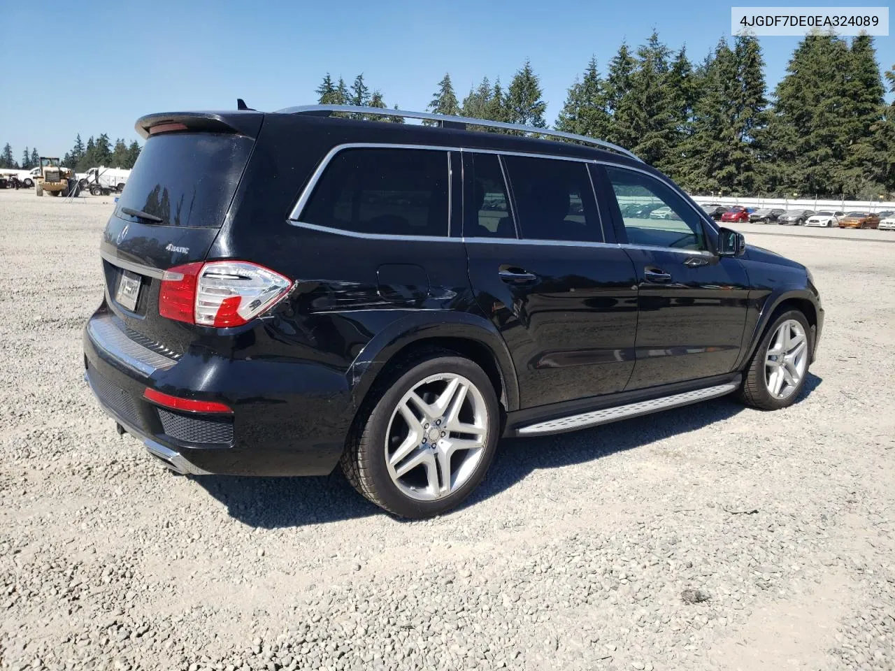 2014 Mercedes-Benz Gl 550 4Matic VIN: 4JGDF7DE0EA324089 Lot: 63392924