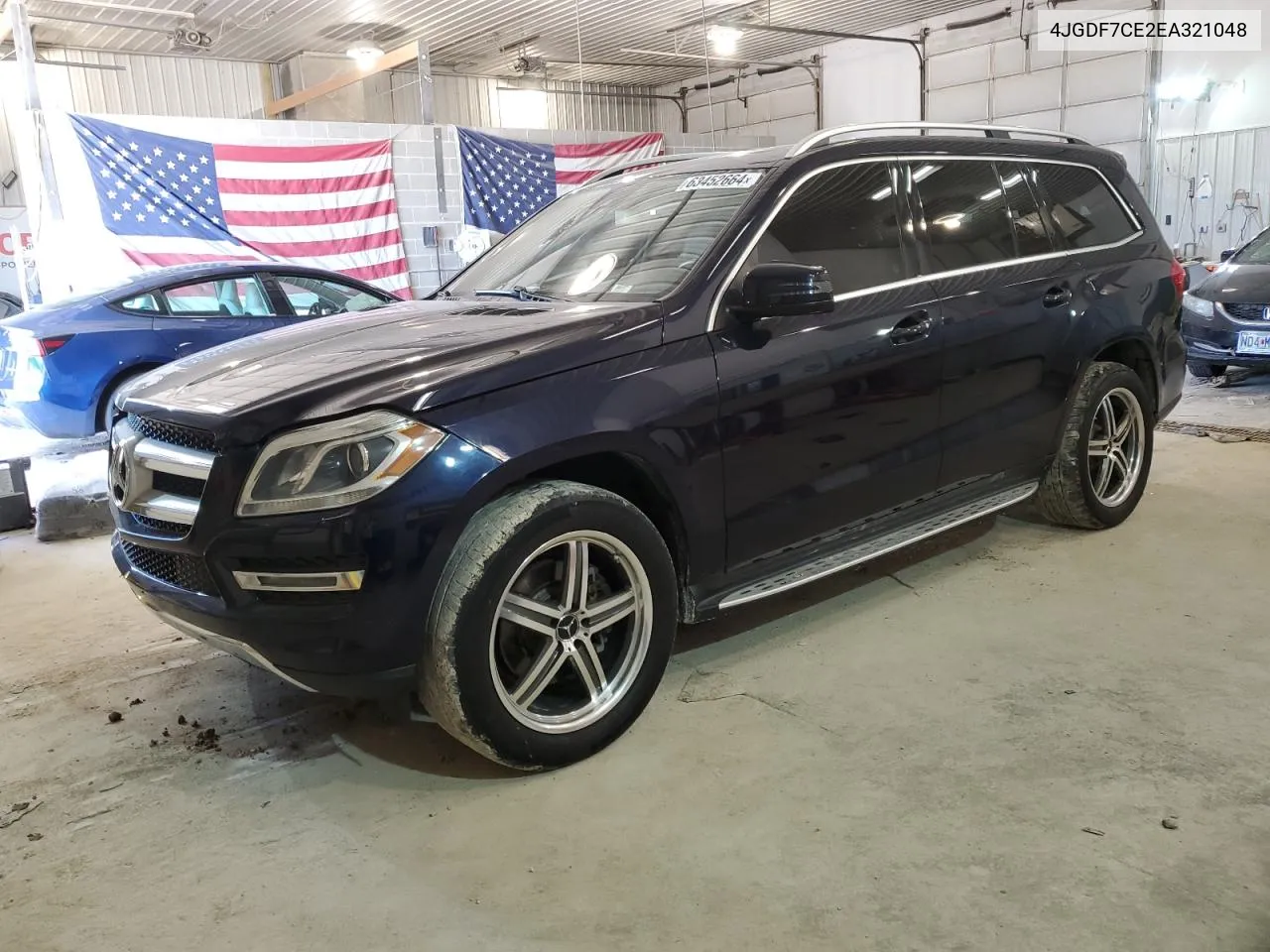 2014 Mercedes-Benz Gl 450 4Matic VIN: 4JGDF7CE2EA321048 Lot: 63452664