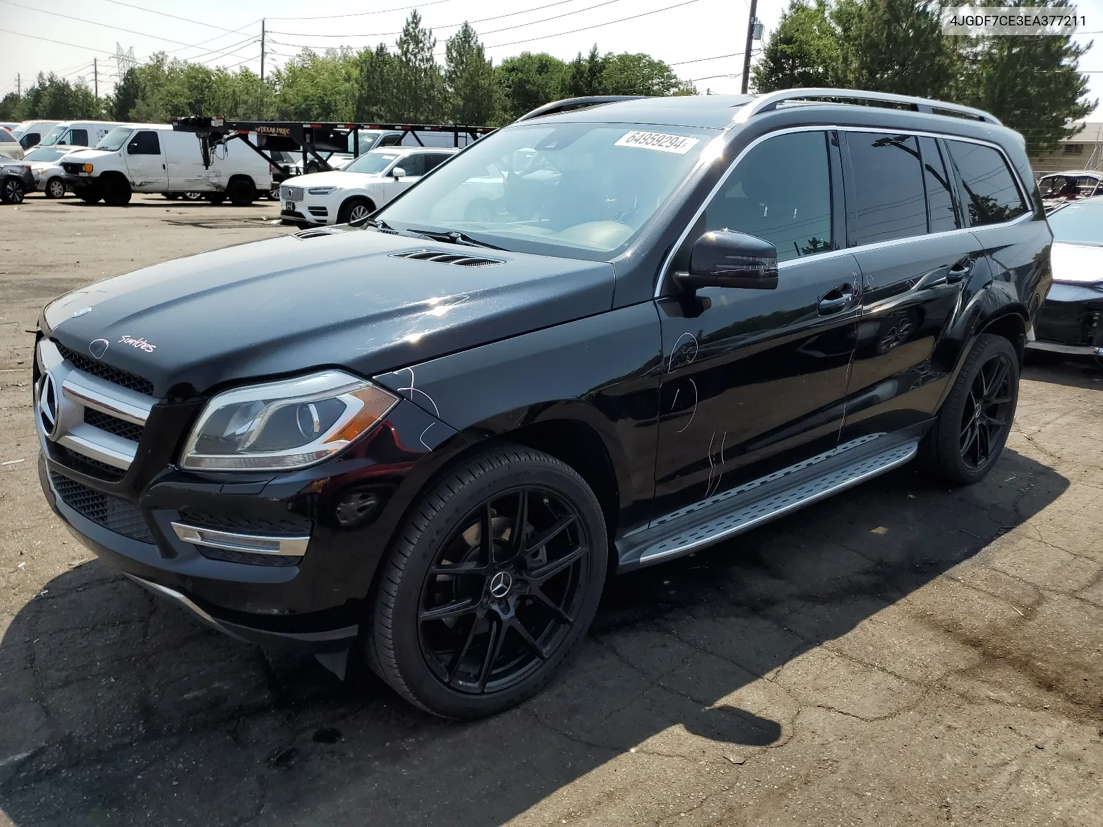 2014 Mercedes-Benz Gl 450 4Matic VIN: 4JGDF7CE3EA377211 Lot: 64959294