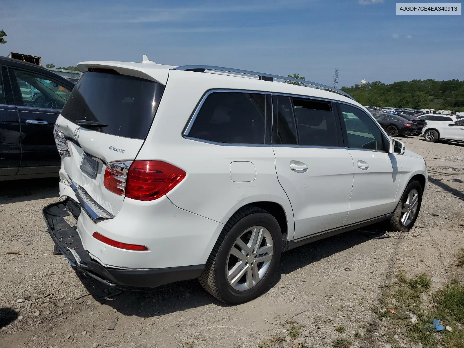 2014 Mercedes-Benz Gl 450 4Matic VIN: 4JGDF7CE4EA340913 Lot: 66527314