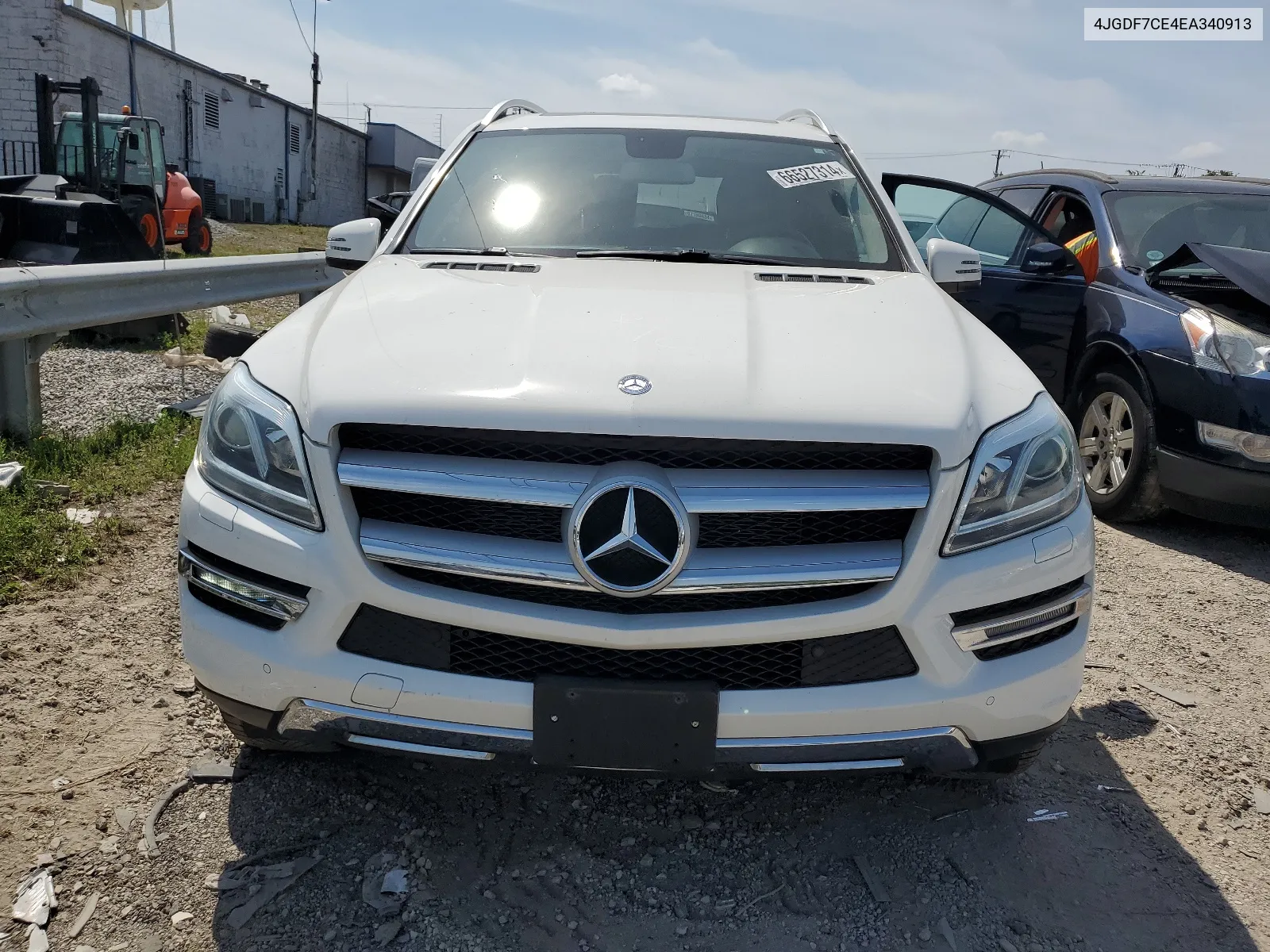 2014 Mercedes-Benz Gl 450 4Matic VIN: 4JGDF7CE4EA340913 Lot: 66527314