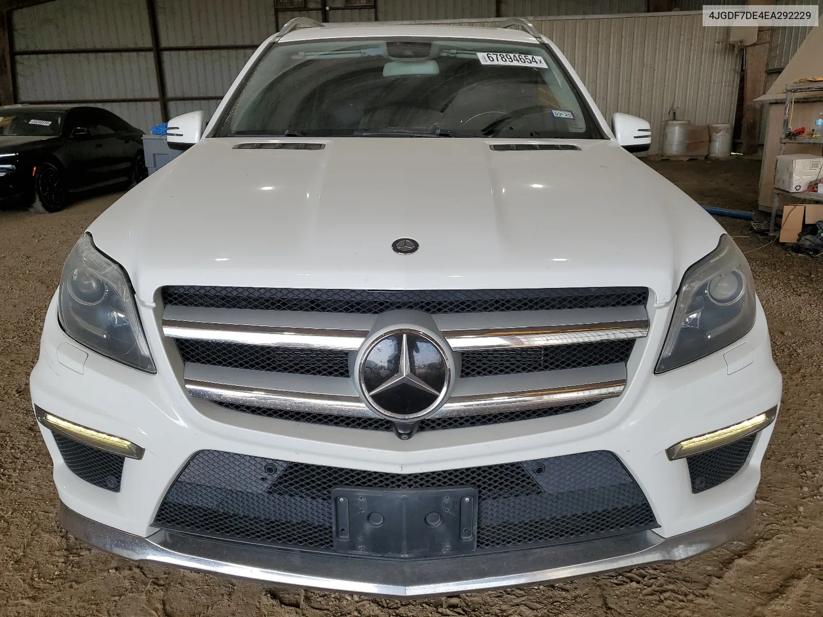 2014 Mercedes-Benz Gl 550 4Matic VIN: 4JGDF7DE4EA292229 Lot: 67894654