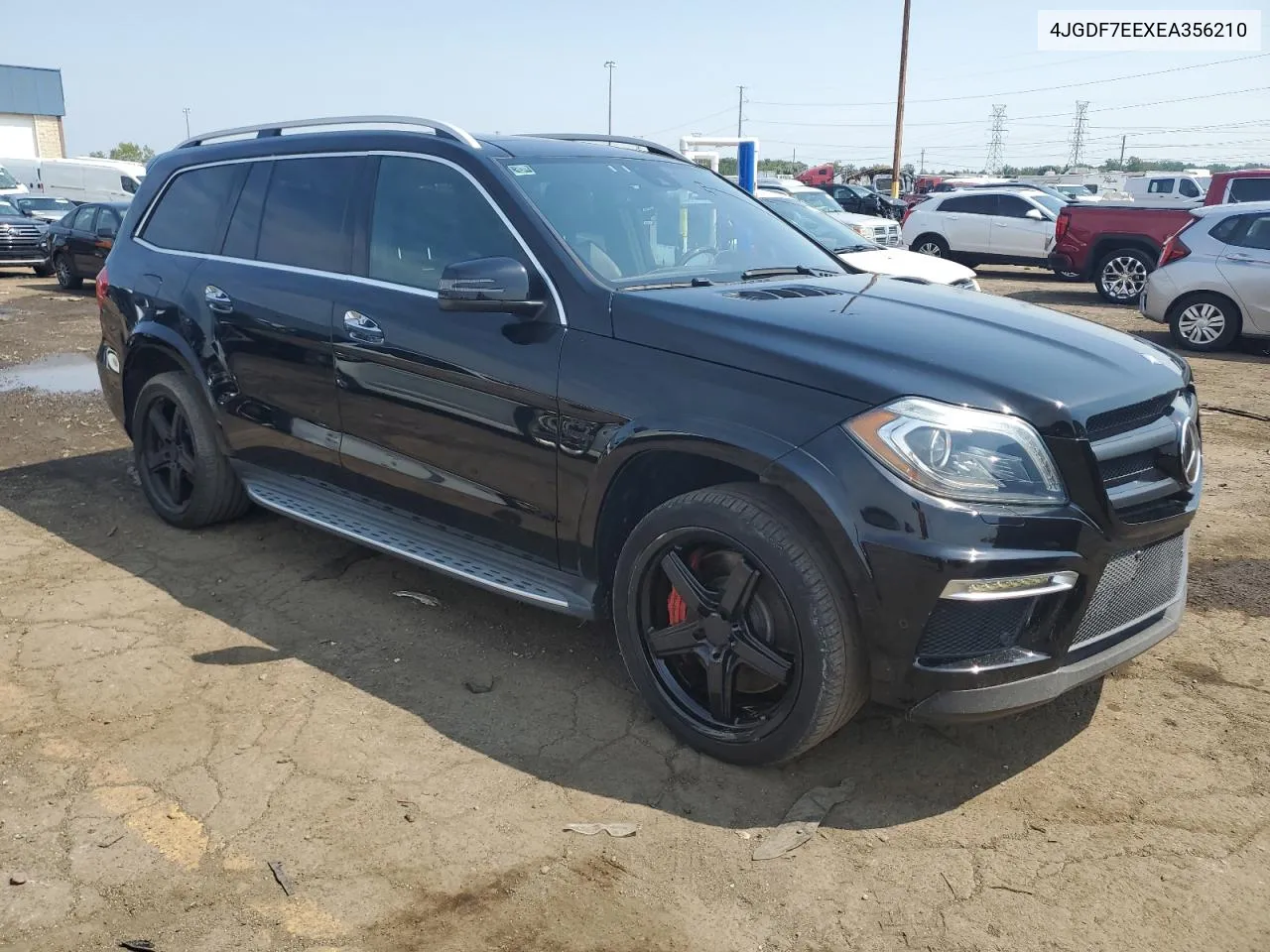 2014 Mercedes-Benz Gl 63 Amg VIN: 4JGDF7EEXEA356210 Lot: 68229964