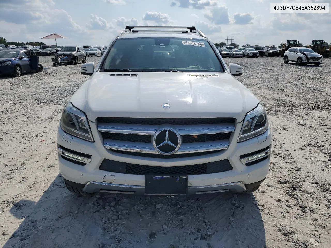 2014 Mercedes-Benz Gl 450 4Matic VIN: 4JGDF7CE4EA362894 Lot: 68618754