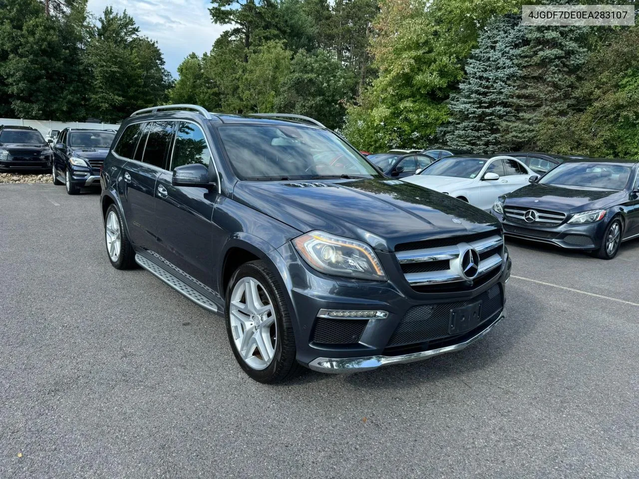 2014 Mercedes-Benz Gl 550 4Matic VIN: 4JGDF7DE0EA283107 Lot: 68800054