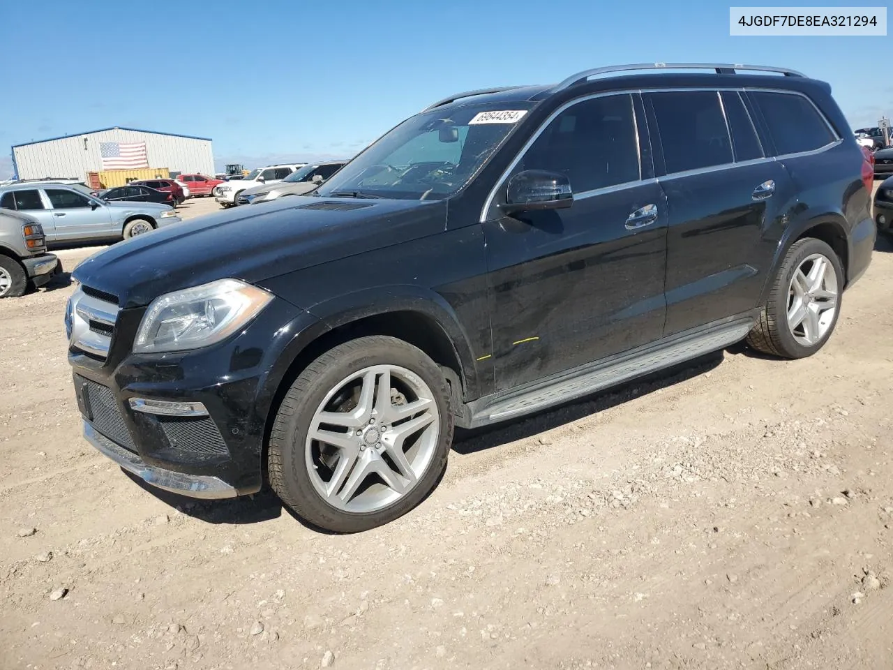 2014 Mercedes-Benz Gl 550 4Matic VIN: 4JGDF7DE8EA321294 Lot: 69644354