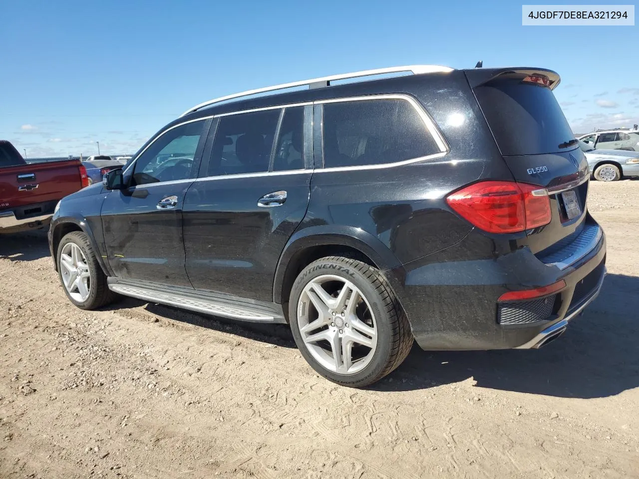 2014 Mercedes-Benz Gl 550 4Matic VIN: 4JGDF7DE8EA321294 Lot: 69644354