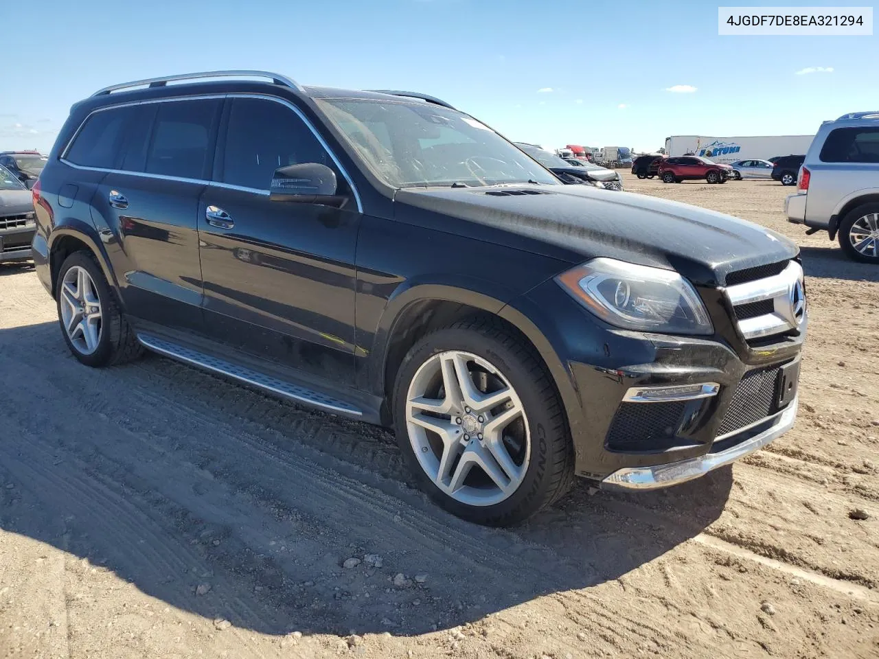 2014 Mercedes-Benz Gl 550 4Matic VIN: 4JGDF7DE8EA321294 Lot: 69644354