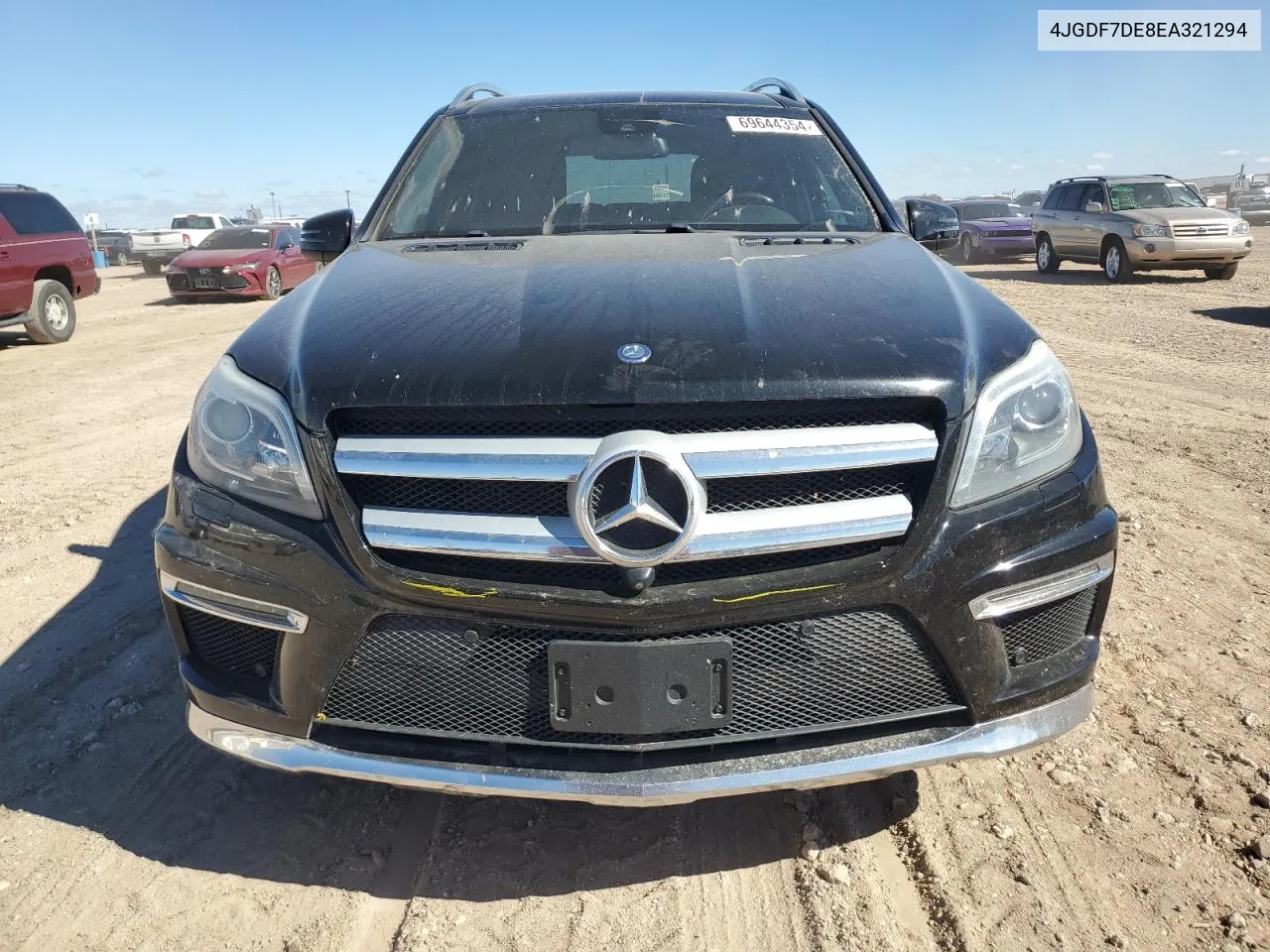 2014 Mercedes-Benz Gl 550 4Matic VIN: 4JGDF7DE8EA321294 Lot: 69644354