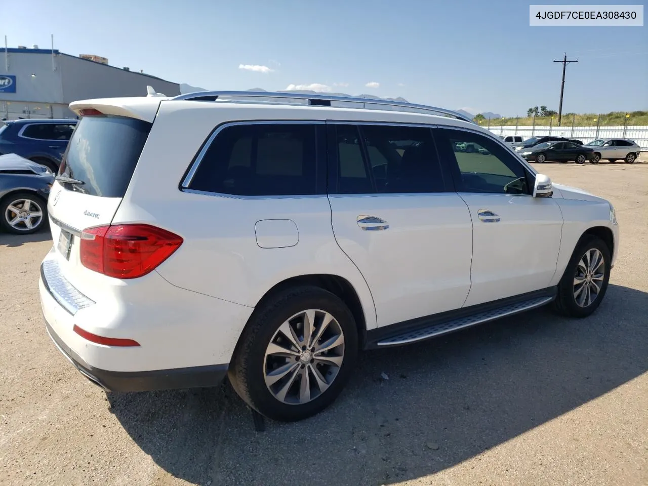 2014 Mercedes-Benz Gl 450 4Matic VIN: 4JGDF7CE0EA308430 Lot: 69722634