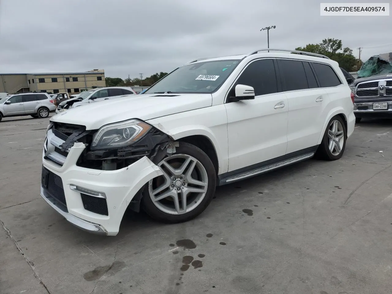 2014 Mercedes-Benz Gl 550 4Matic VIN: 4JGDF7DE5EA409574 Lot: 69796504