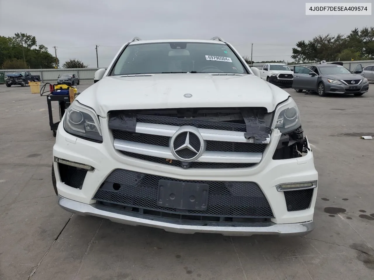 2014 Mercedes-Benz Gl 550 4Matic VIN: 4JGDF7DE5EA409574 Lot: 69796504