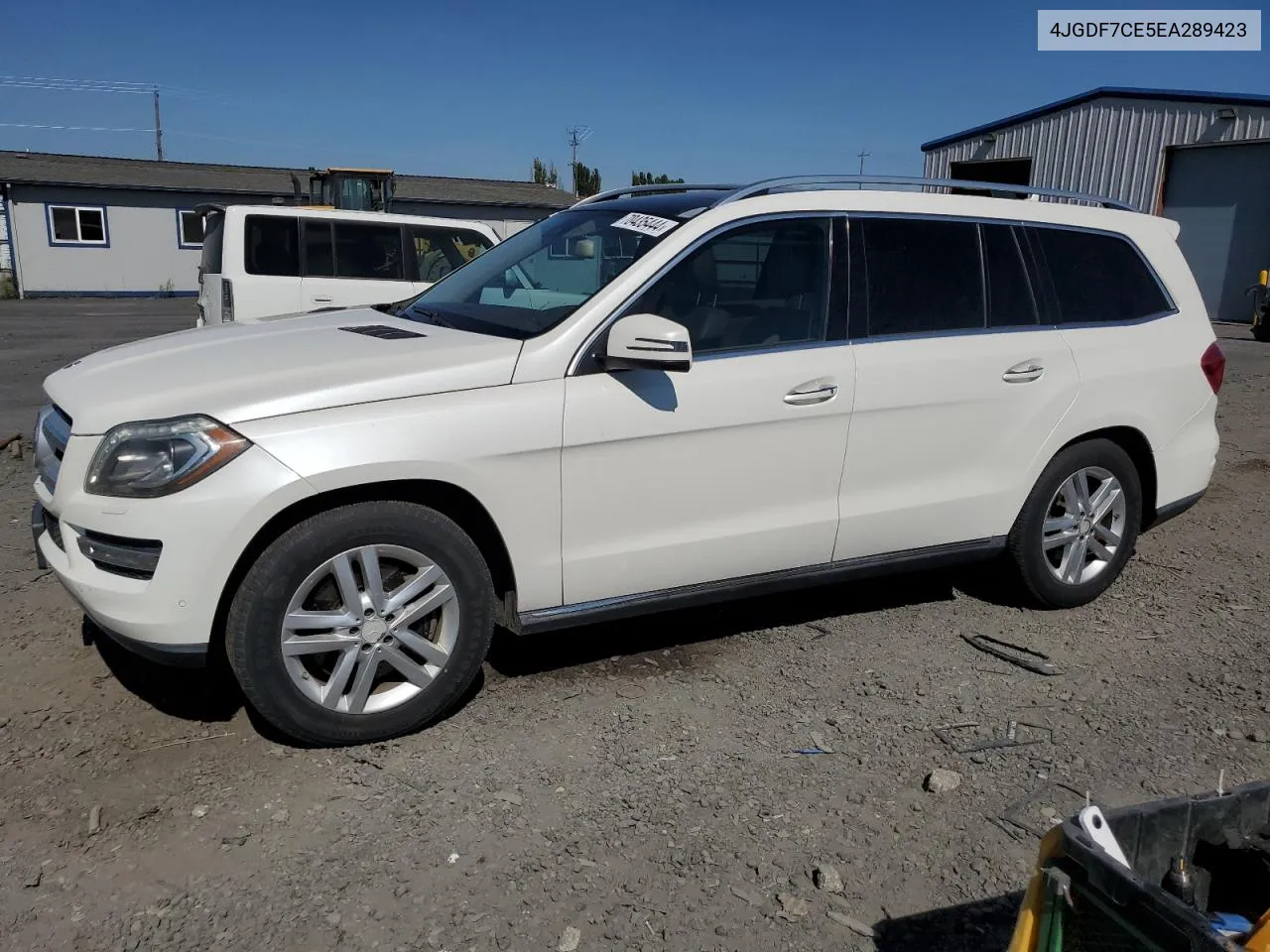 2014 Mercedes-Benz Gl 450 4Matic VIN: 4JGDF7CE5EA289423 Lot: 70435444