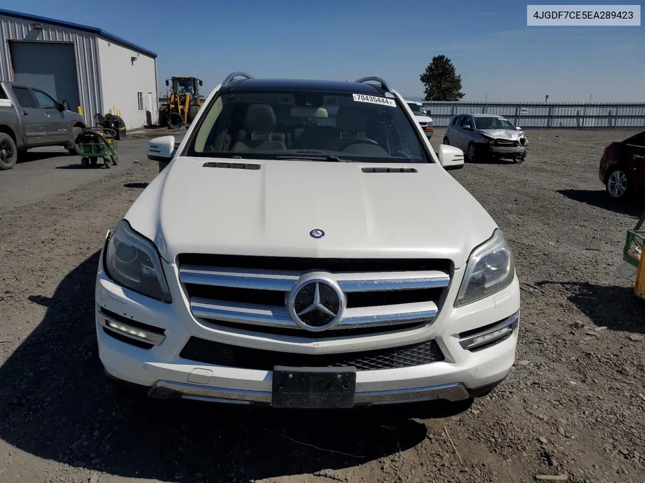 2014 Mercedes-Benz Gl 450 4Matic VIN: 4JGDF7CE5EA289423 Lot: 70435444