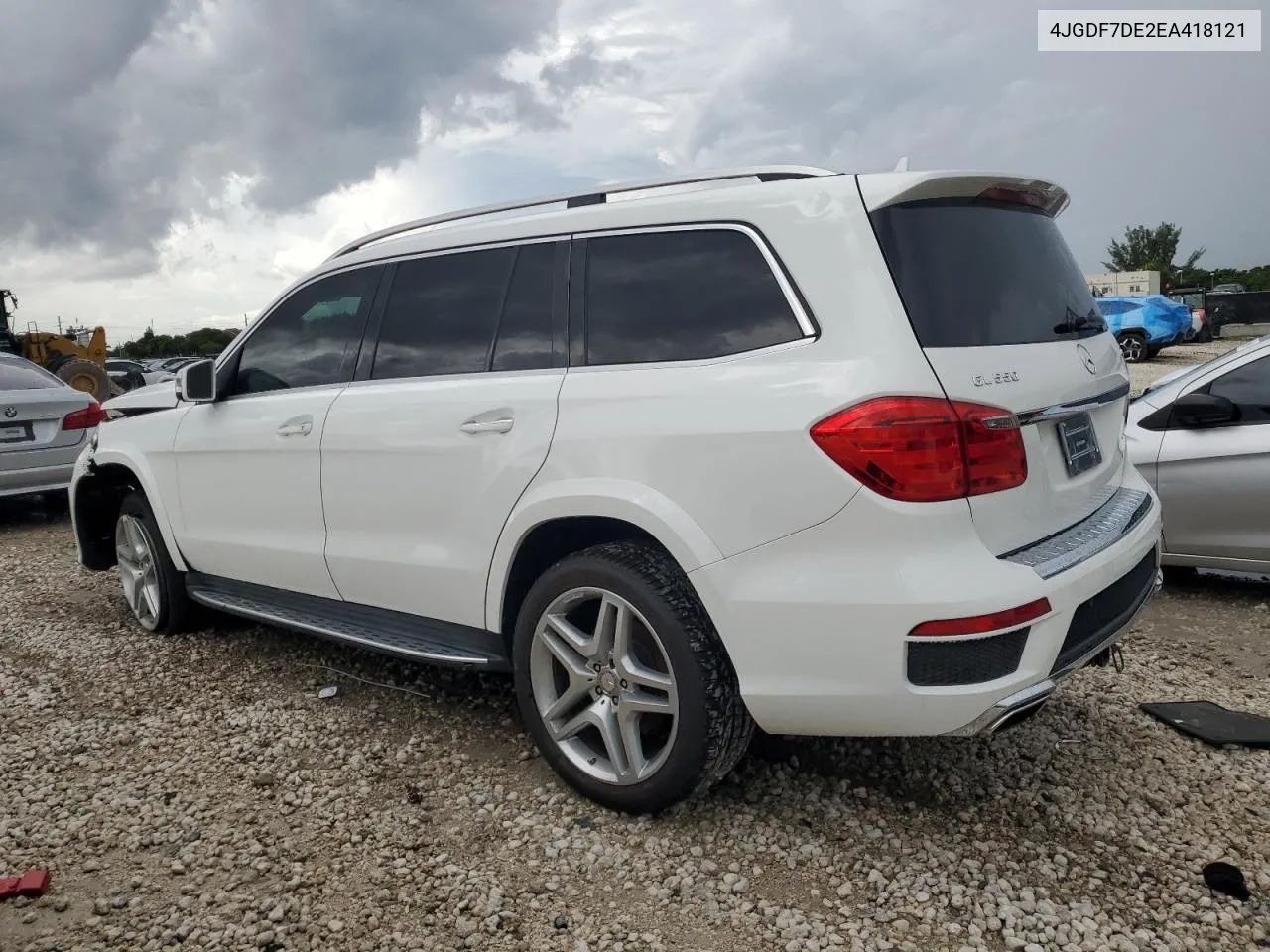 2014 Mercedes-Benz Gl 550 4Matic VIN: 4JGDF7DE2EA418121 Lot: 70594734