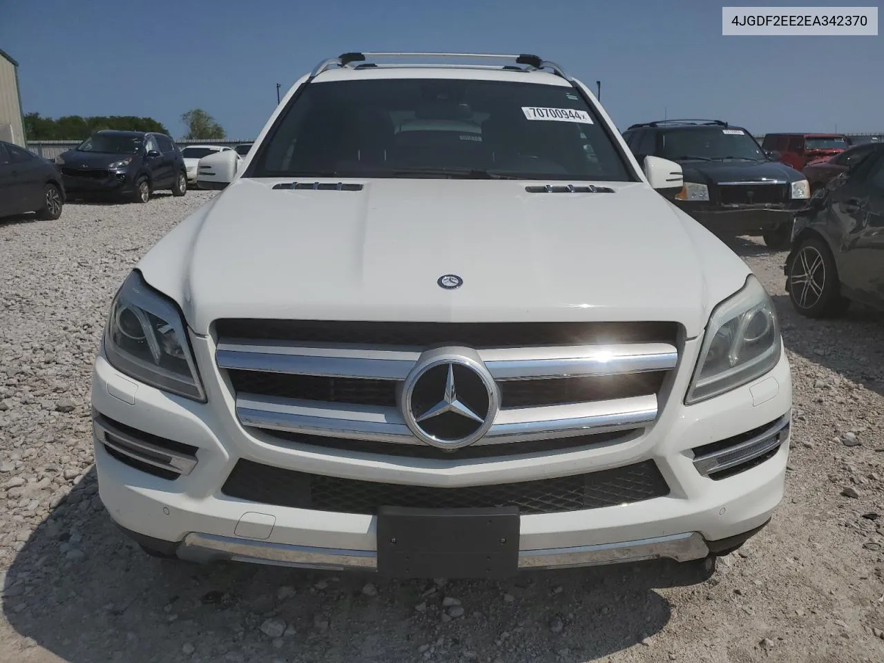 2014 Mercedes-Benz Gl 350 Bluetec VIN: 4JGDF2EE2EA342370 Lot: 70700944