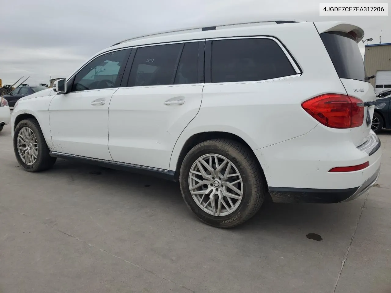 2014 Mercedes-Benz Gl 450 4Matic VIN: 4JGDF7CE7EA317206 Lot: 71021754