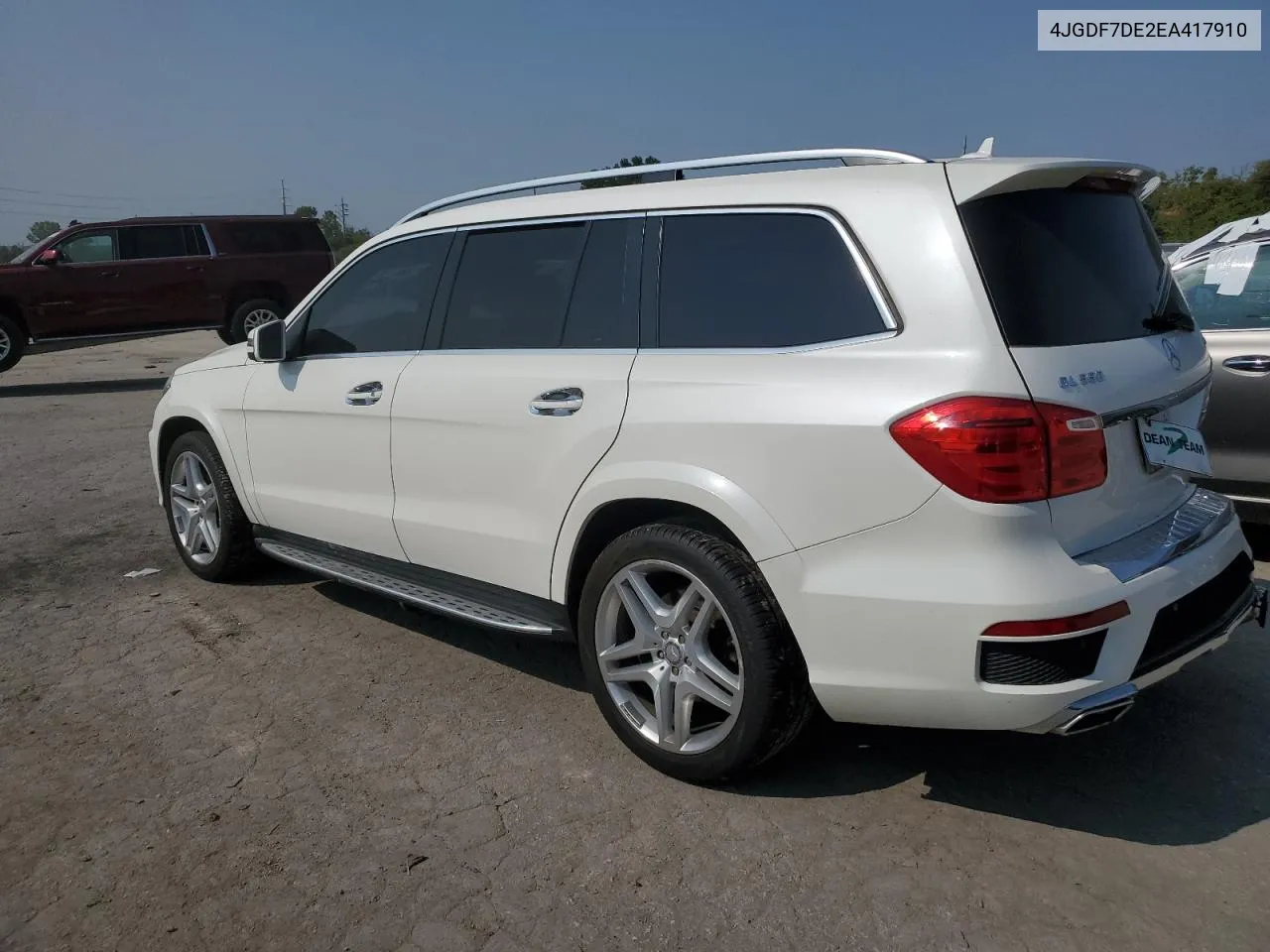 2014 Mercedes-Benz Gl 550 4Matic VIN: 4JGDF7DE2EA417910 Lot: 71055774