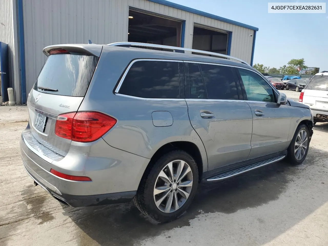 2014 Mercedes-Benz Gl 450 4Matic VIN: 4JGDF7CEXEA282631 Lot: 71108604