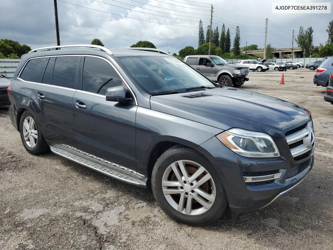 2014 Mercedes-Benz Gl 450 4Matic VIN: 4JGDF7CE6EA391278 Lot: 71493284