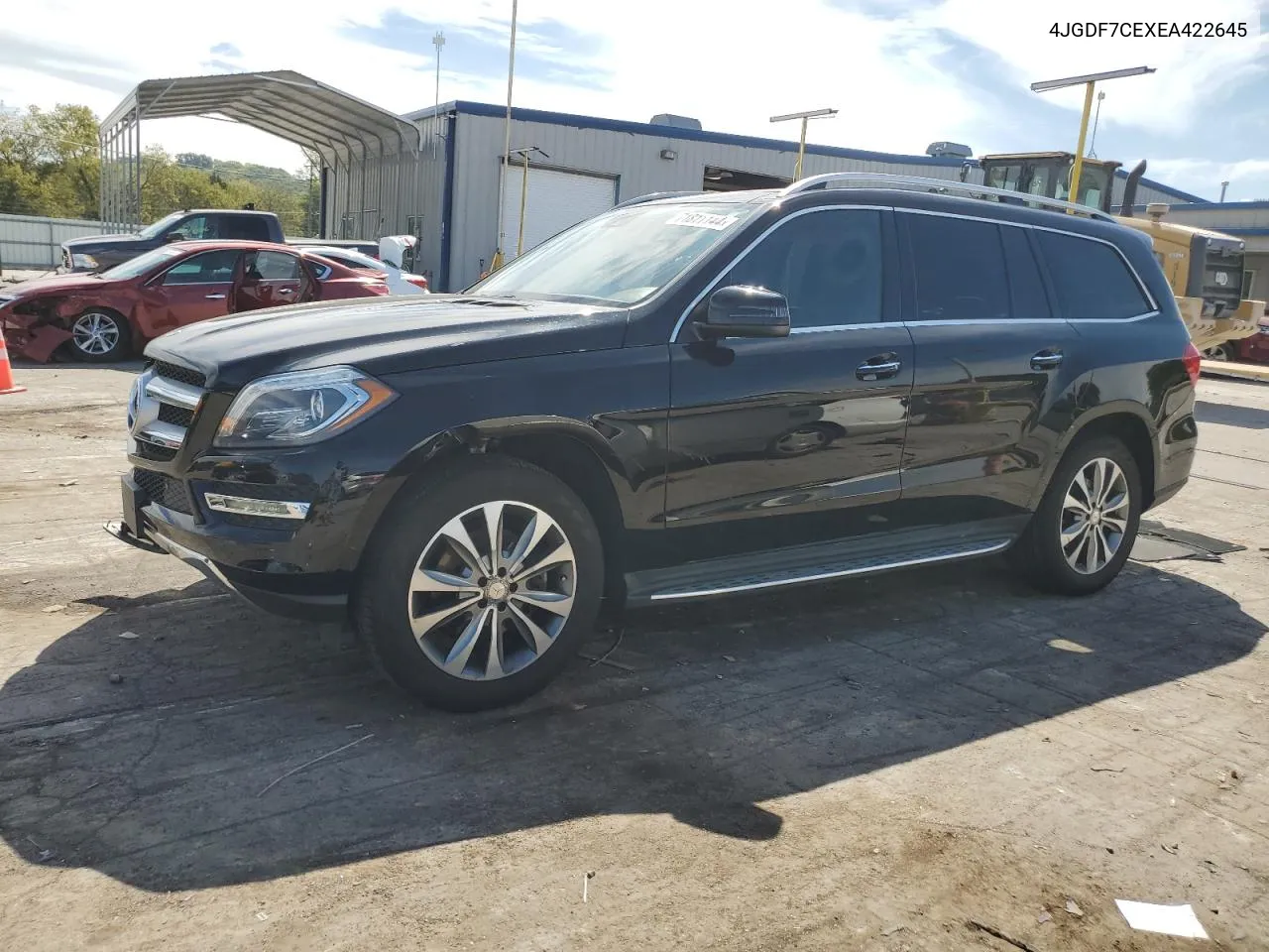 2014 Mercedes-Benz Gl 450 4Matic VIN: 4JGDF7CEXEA422645 Lot: 71811144