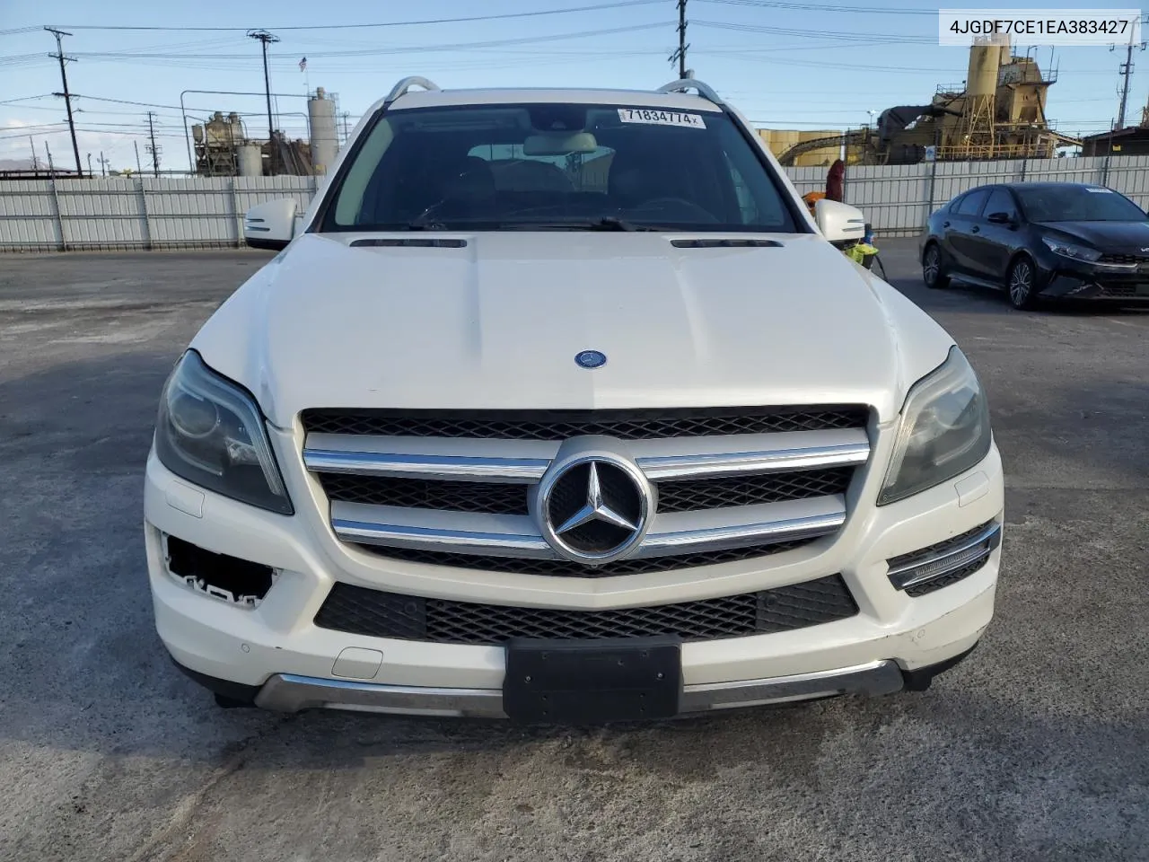 2014 Mercedes-Benz Gl 450 4Matic VIN: 4JGDF7CE1EA383427 Lot: 71834774