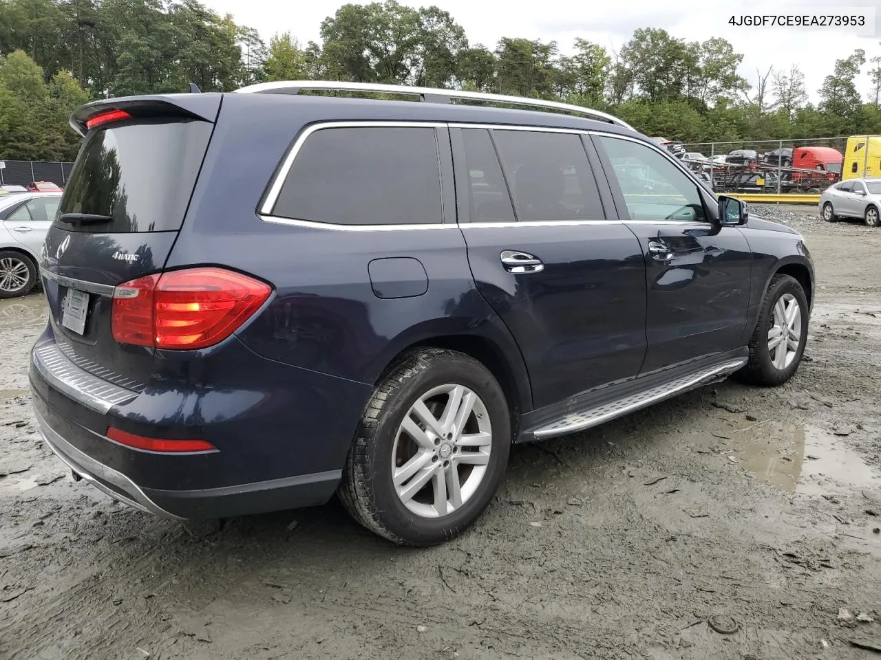 2014 Mercedes-Benz Gl 450 4Matic VIN: 4JGDF7CE9EA273953 Lot: 71940704