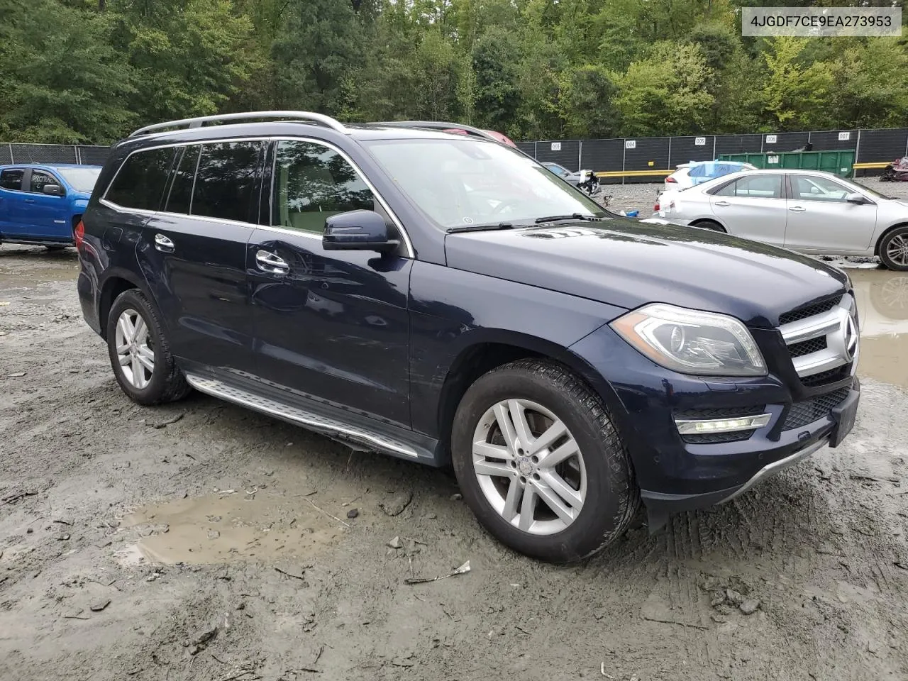 2014 Mercedes-Benz Gl 450 4Matic VIN: 4JGDF7CE9EA273953 Lot: 71940704