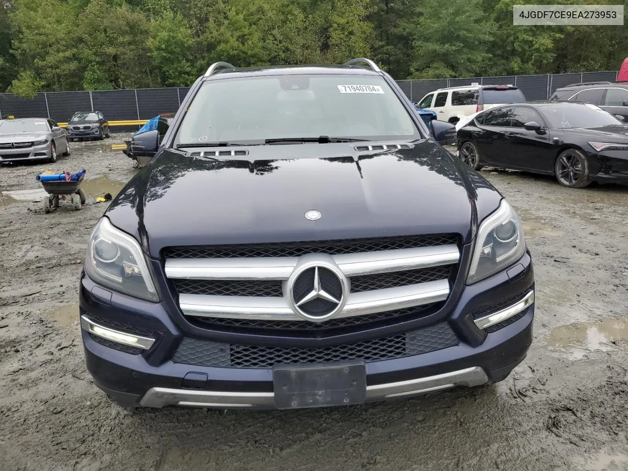 2014 Mercedes-Benz Gl 450 4Matic VIN: 4JGDF7CE9EA273953 Lot: 71940704