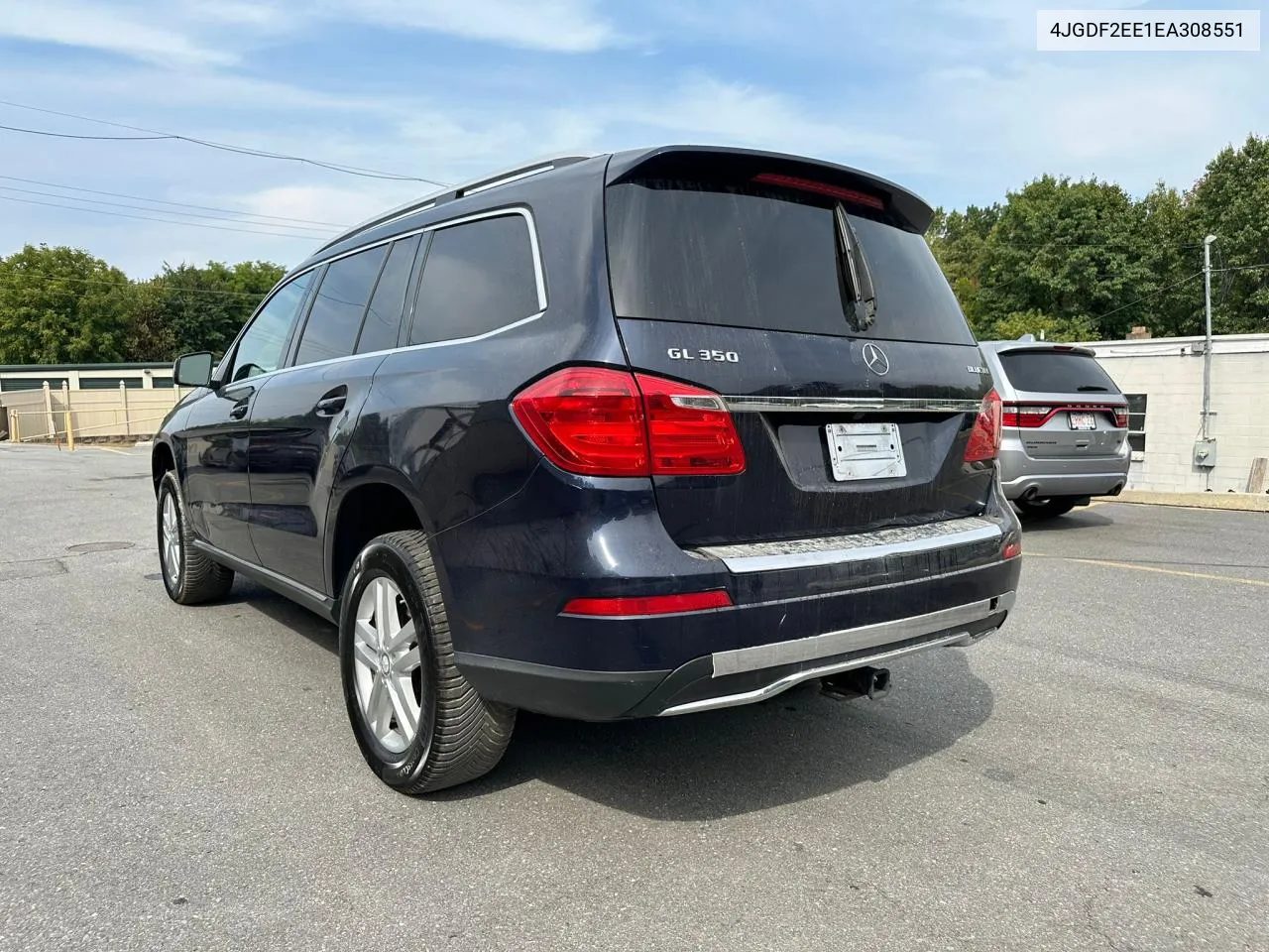 2014 Mercedes-Benz Gl 350 Bluetec VIN: 4JGDF2EE1EA308551 Lot: 72366404