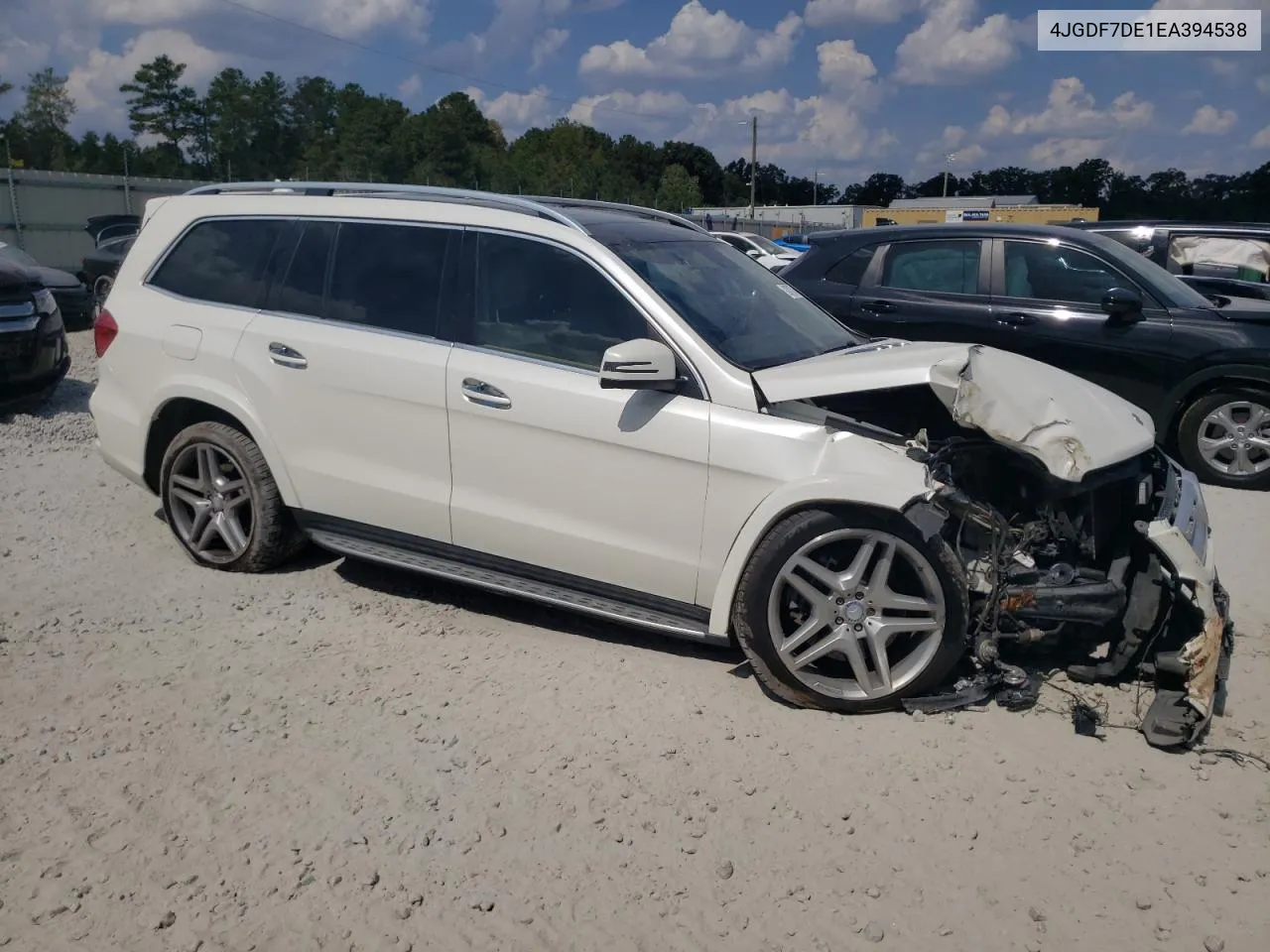 2014 Mercedes-Benz Gl 550 4Matic VIN: 4JGDF7DE1EA394538 Lot: 72471724