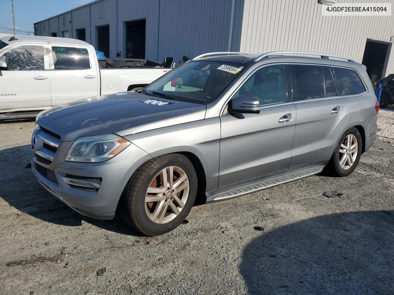 2014 Mercedes-Benz Gl 350 Bluetec VIN: 4JGDF2EE8EA415094 Lot: 72599594