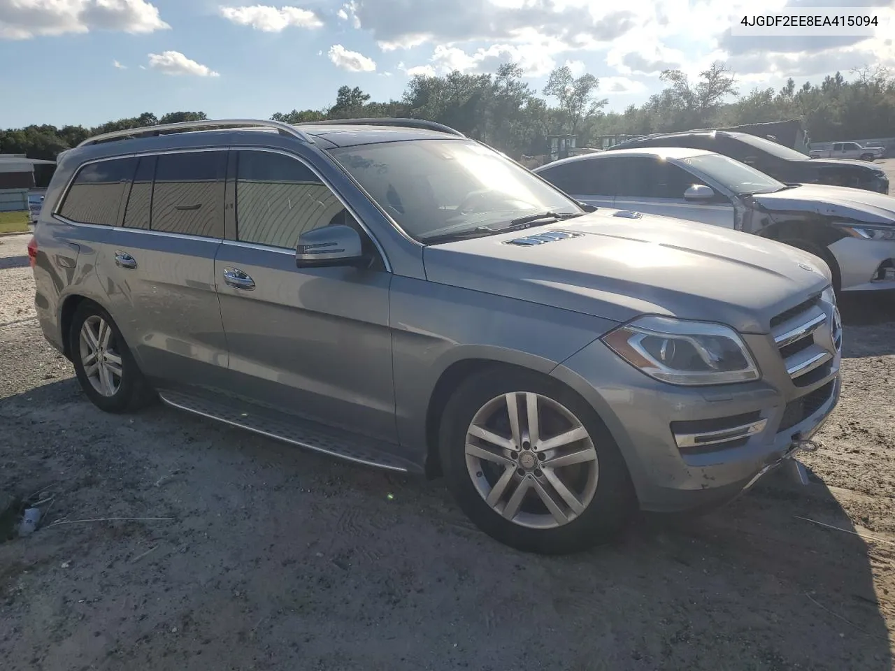 2014 Mercedes-Benz Gl 350 Bluetec VIN: 4JGDF2EE8EA415094 Lot: 72599594