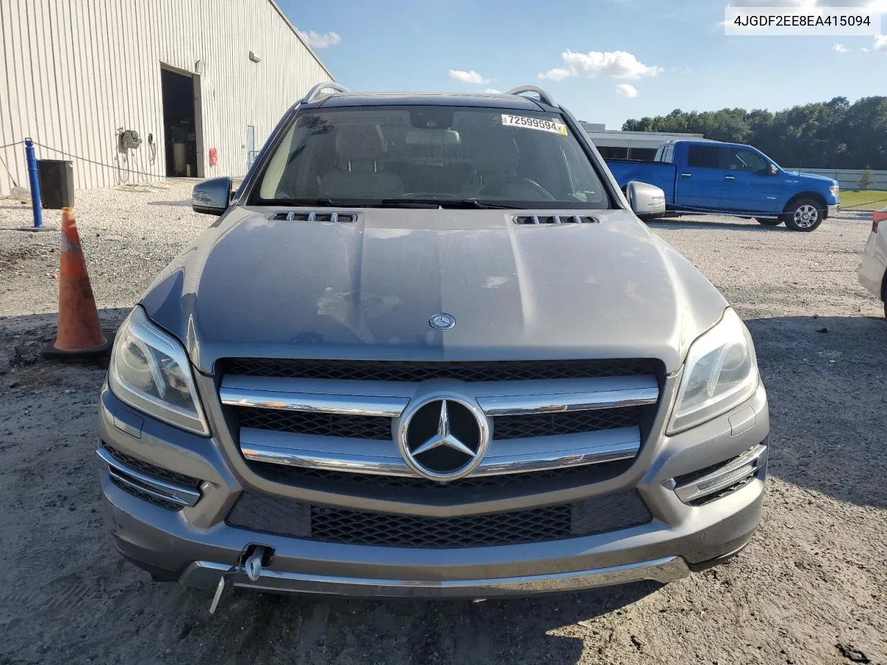 2014 Mercedes-Benz Gl 350 Bluetec VIN: 4JGDF2EE8EA415094 Lot: 72599594