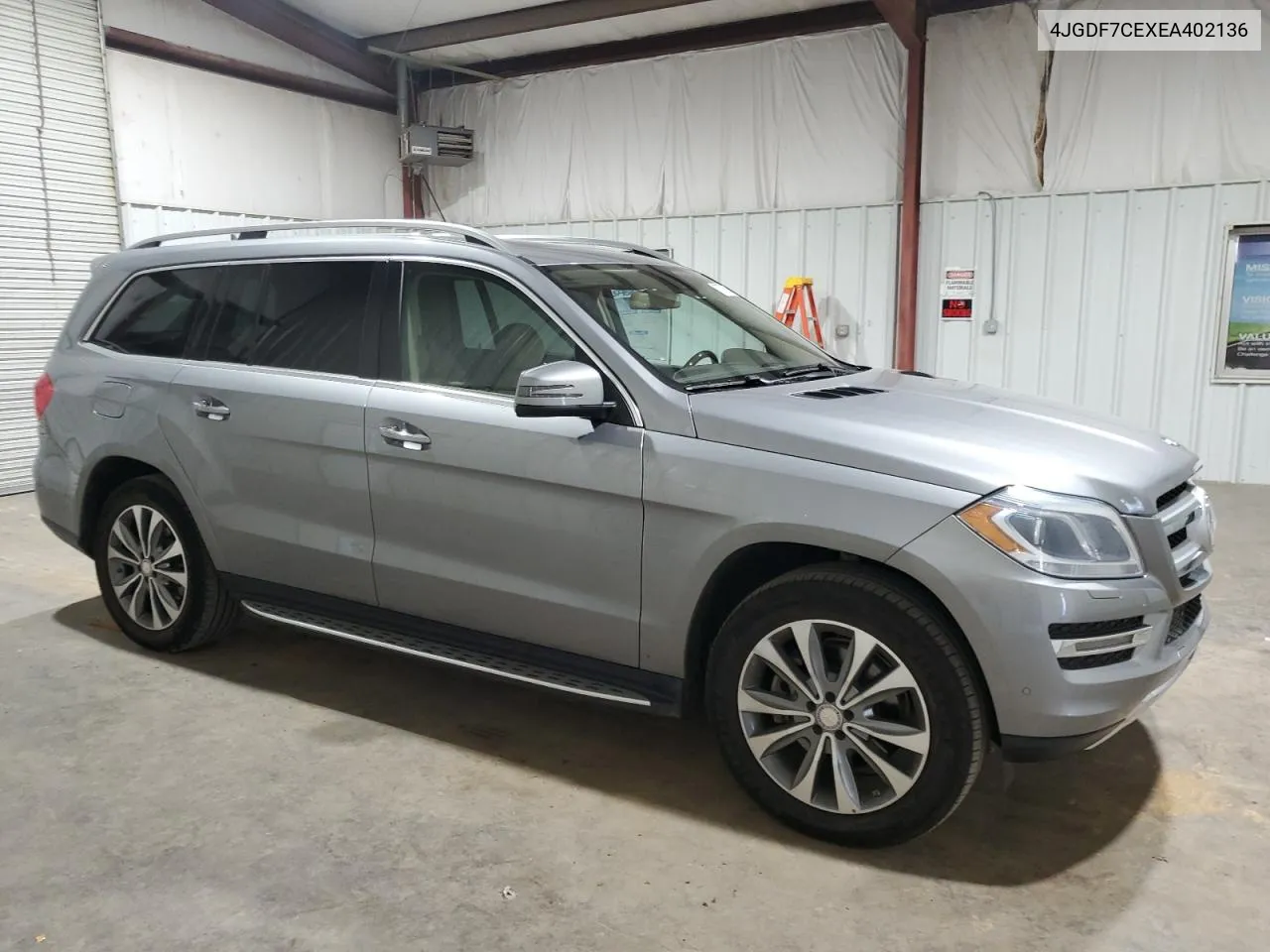 2014 Mercedes-Benz Gl 450 4Matic VIN: 4JGDF7CEXEA402136 Lot: 72706004