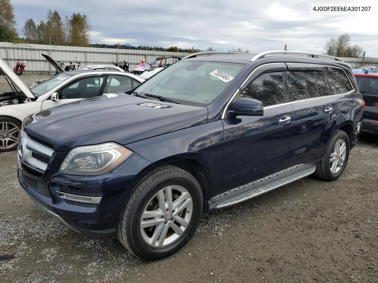 2014 Mercedes-Benz Gl 350 Bluetec VIN: 4JGDF2EE6EA301207 Lot: 73053464