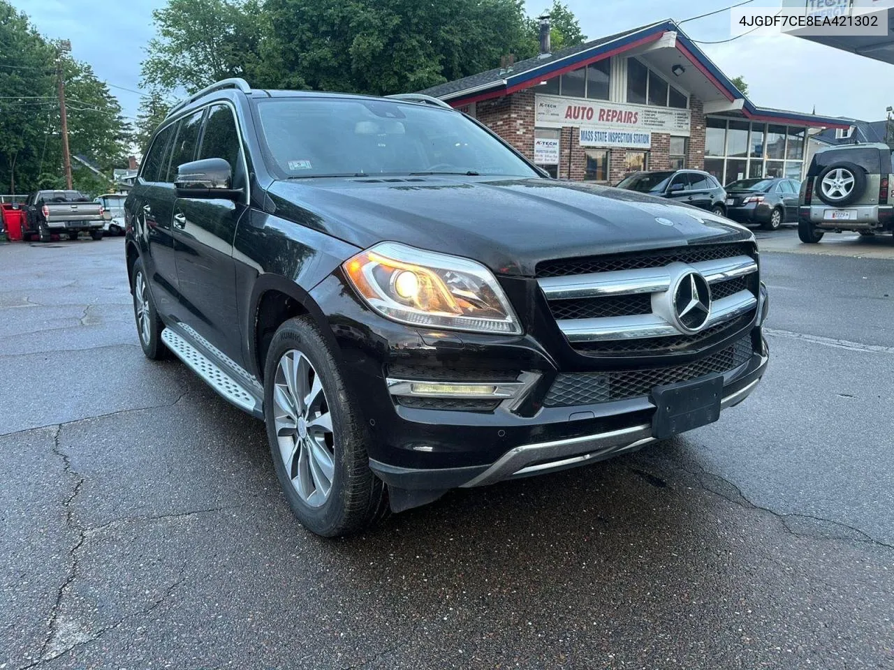 2014 Mercedes-Benz Gl 450 4Matic VIN: 4JGDF7CE8EA421302 Lot: 73373524